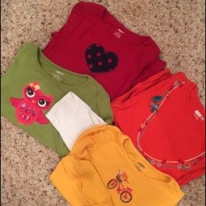 Set of shirts size 5